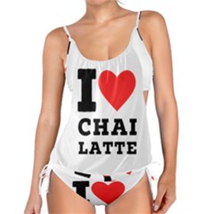 I Love Chai Latte Tankini Set by ilovewhateva