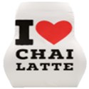 I love chai latte Car Seat Back Cushion  View1