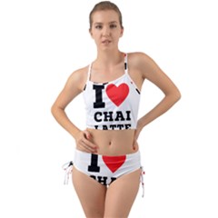 I Love Chai Latte Mini Tank Bikini Set by ilovewhateva