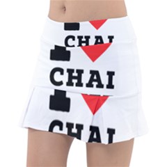 I Love Chai Latte Classic Tennis Skirt by ilovewhateva