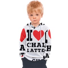 I Love Chai Latte Kids  Overhead Hoodie by ilovewhateva