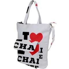 I Love Chai Latte Shoulder Tote Bag by ilovewhateva