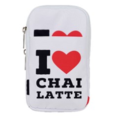 I Love Chai Latte Waist Pouch (small) by ilovewhateva