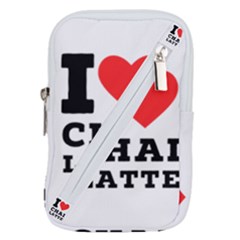 I Love Chai Latte Belt Pouch Bag (small) by ilovewhateva