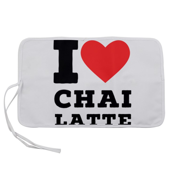 I love chai latte Pen Storage Case (L)