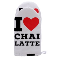 I Love Chai Latte Microwave Oven Glove by ilovewhateva