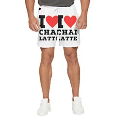 I Love Chai Latte Men s Runner Shorts by ilovewhateva