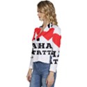 I love chai latte Women s Long Sleeve Revers Collar Cropped Jacket View2