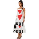 I love chai latte Square Neckline Tiered Midi Dress View2