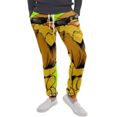 Lion Cartoon Parody Men s Jogger Sweatpants by danenraven