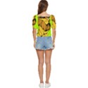 Lion Cartoon Parody Button up blouse View4