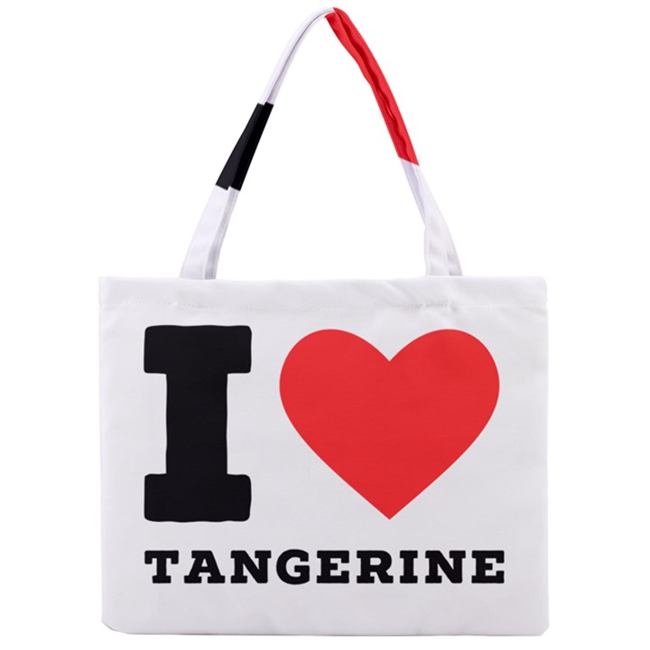 I love tangerine Mini Tote Bag