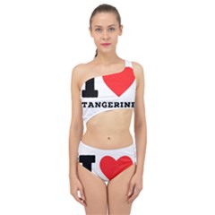 I Love Tangerine Spliced Up Two Piece Swimsuit by ilovewhateva