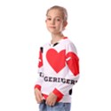 I love tangerine Kids  Long Sleeve Tee with Frill  View2