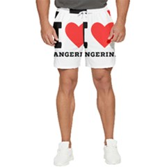 I Love Tangerine Men s Runner Shorts by ilovewhateva