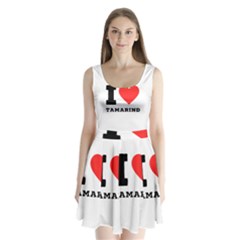 I Love Tamarind Split Back Mini Dress  by ilovewhateva