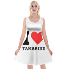 I Love Tamarind Reversible Velvet Sleeveless Dress by ilovewhateva