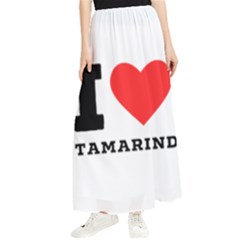 I Love Tamarind Maxi Chiffon Skirt by ilovewhateva