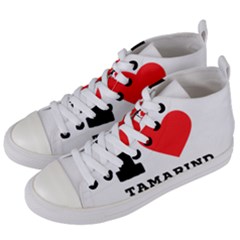 I Love Tamarind Women s Mid-top Canvas Sneakers by ilovewhateva