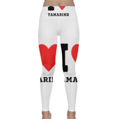 I Love Tamarind Lightweight Velour Classic Yoga Leggings by ilovewhateva