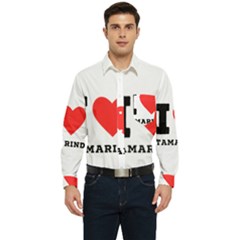 I Love Tamarind Men s Long Sleeve Pocket Shirt  by ilovewhateva