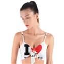 I love tamarind Woven Tie Front Bralet View1