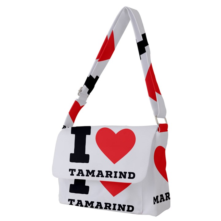 I love tamarind Full Print Messenger Bag (M)