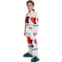 I love tamarind Kids  Long Sleeve Velvet Pajamas Set View2