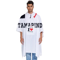 I Love Tamarind Men s Hooded Rain Ponchos by ilovewhateva