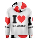 I love sherbet Men s Zipper Hoodie View2