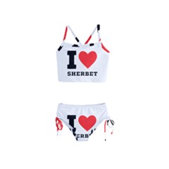 I Love Sherbet Girls  Tankini Swimsuit by ilovewhateva