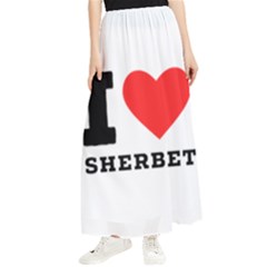 I Love Sherbet Maxi Chiffon Skirt by ilovewhateva