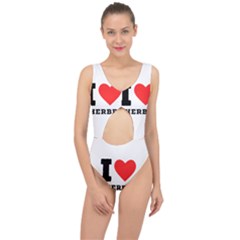 I love sherbet Center Cut Out Swimsuit