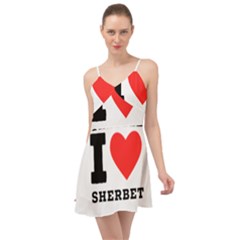 I love sherbet Summer Time Chiffon Dress