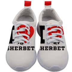 I love sherbet Kids Athletic Shoes