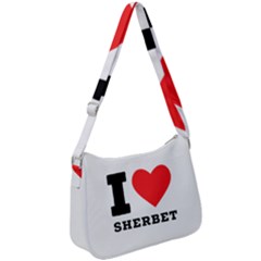 I Love Sherbet Zip Up Shoulder Bag by ilovewhateva