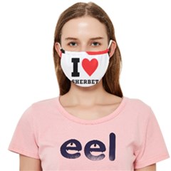 I Love Sherbet Cloth Face Mask (adult) by ilovewhateva