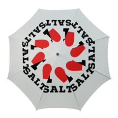 I Love Salt Golf Umbrellas by ilovewhateva