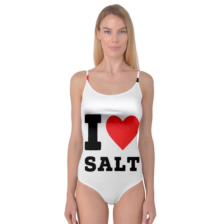 I love salt Camisole Leotard 