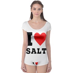 I Love Salt Boyleg Leotard  by ilovewhateva