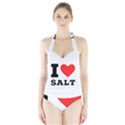 I love salt Halter Swimsuit View1