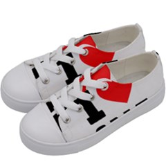 I Love Salt Kids  Low Top Canvas Sneakers by ilovewhateva