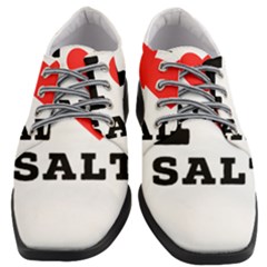 I Love Salt Women Heeled Oxford Shoes by ilovewhateva