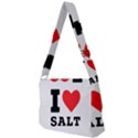 I love salt Full Print Messenger Bag (L) View2