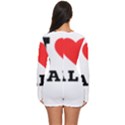 I love salt Long Sleeve Boyleg Swimsuit View4