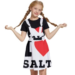 I Love Salt Kids  Apron Dress by ilovewhateva