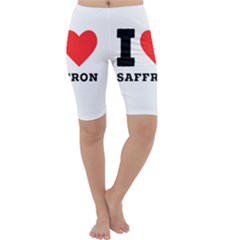 I Love Saffron Cropped Leggings  by ilovewhateva