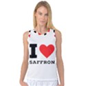 I love saffron Women s Basketball Tank Top View1