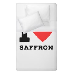 I Love Saffron Duvet Cover (single Size) by ilovewhateva