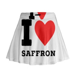 I Love Saffron Mini Flare Skirt by ilovewhateva